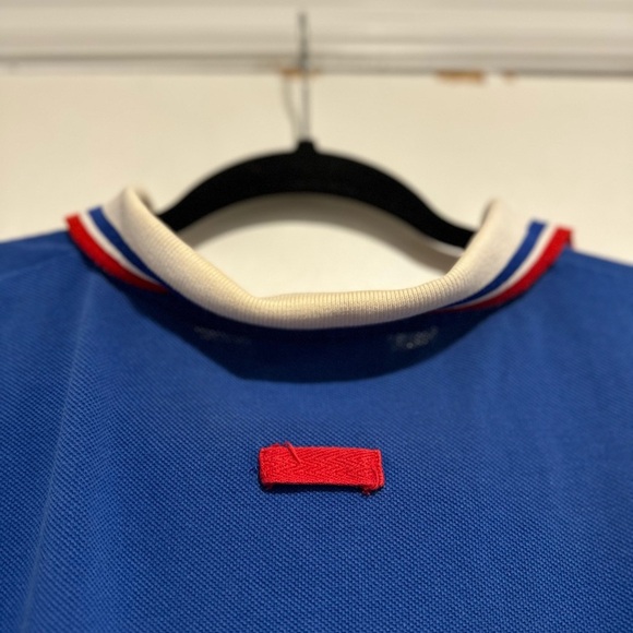 VTG 90’s Apex One NFL Mens Sz : L New York Giants Blue Football Golf Polo. - Picture 12 of 13